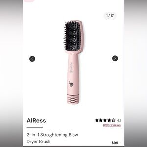 L’ange Airess Straightening Blow Dryer Brush
